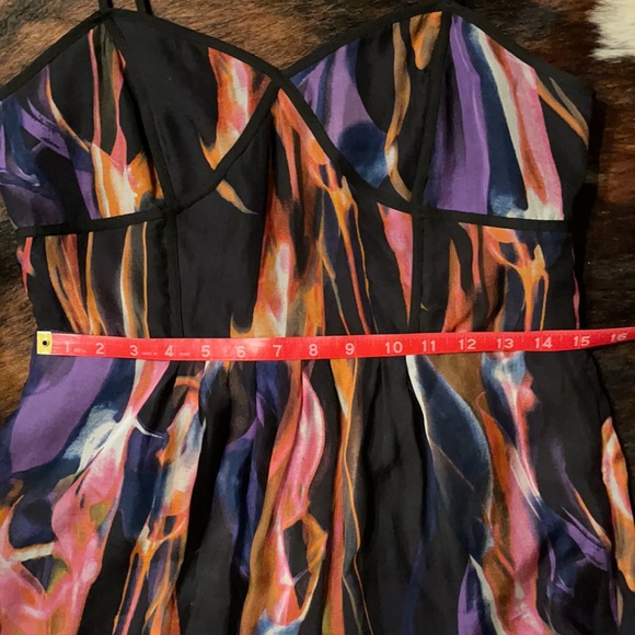 NWOT Stunning “Watercolor” Camila Tree Dress Sz M - Picture 16 of 16